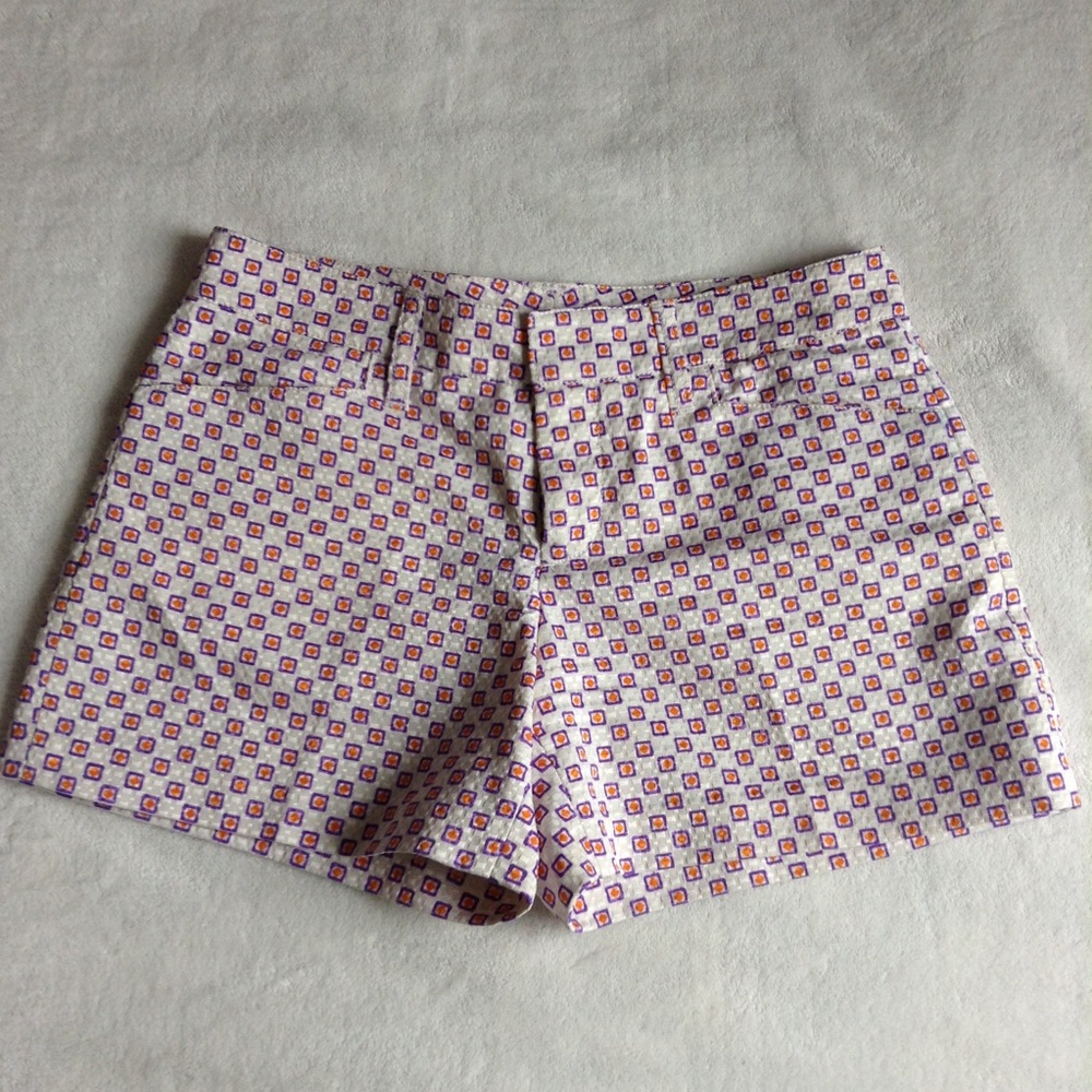 Club Monaco Textured Print Shorts